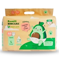 Подгузники-трусики Ramili Biocare Large (L, 9–14 кг, 44 шт., LP44)