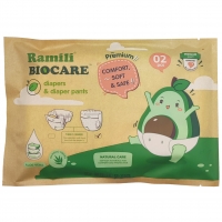 Подгузники-трусики Ramili Biocare Medium (M, 6–11 кг, 2 шт., MP2)