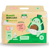 Подгузники-трусики Ramili Biocare X-Large (XL, 12–17 кг, 40 шт., XLP40)